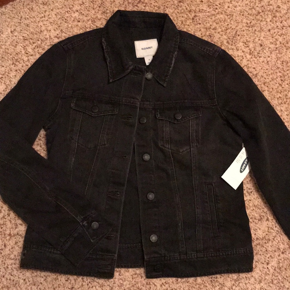 Old Navy black denim jacket